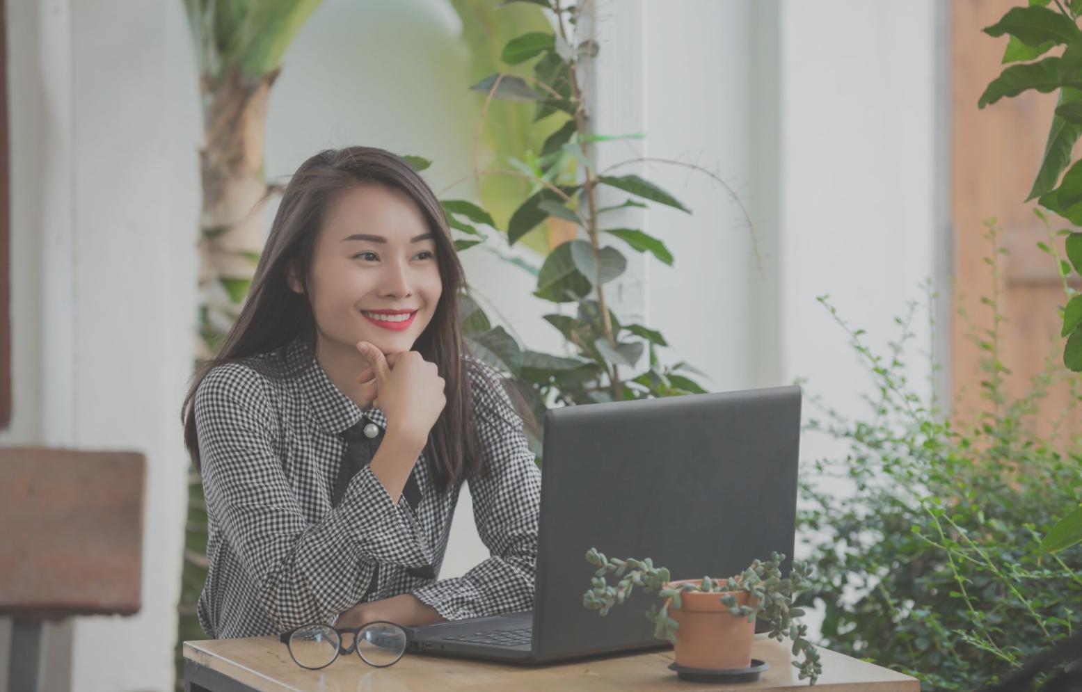 Studio Qivemovae con setup per webinar dal vivo